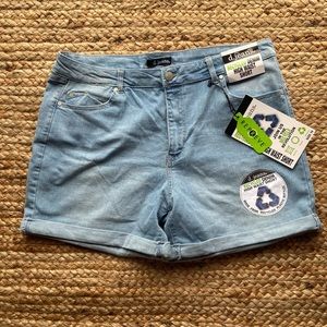 d.jeans Recycled Denim High Waisted Shorts | Size 16 | NEW